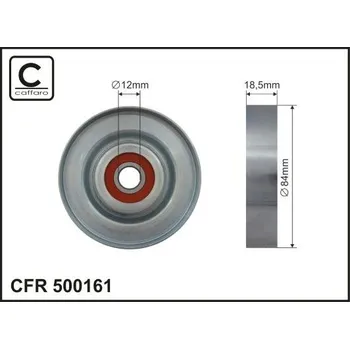 Auto-moto Napínací kladka, žebrovaný klínový řemen CAFFARO 500161