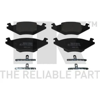 Brzdový systém Sada brzdových destiček, kotoučová brzda NK 224715