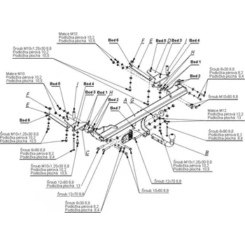 Tažné zařízení Tažné zařízení Honda CR-V (RM) (2012 - 2018) (4491)