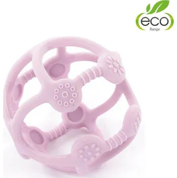 Bo Jungle Silikonové kousátko B-BALL Pastel Pink