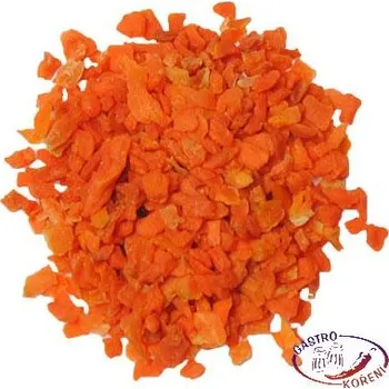 Koření Mrkev granulovaná 3x3mm sáček 250g
