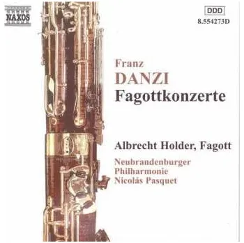 Zahraniční hudba CD Franz Danzi: Fagottkonzerte 1999