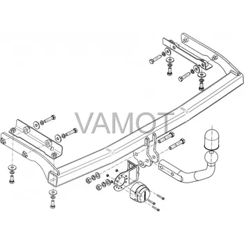 Tažné zařízení Tažné zařízení Nissan Note (2006 - 2013) (4999)