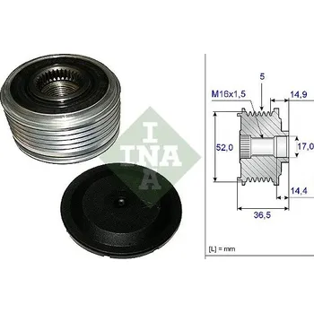 Auto-moto Předstihová spojka Schaeffler INA 535 0129 10