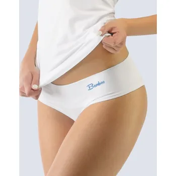 Kalhotky Dámské kalhotky Gina 04029P bílá/dunaj M/L