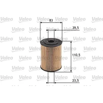 Filtr do auta Olejový filtr VALEO 586526