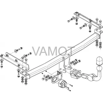 Auto-moto Tažné zařízení Nissan Micra 3/5 D (K12) (2003 - 2010) (4965)