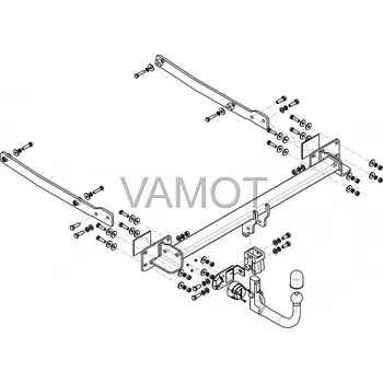 Tažné zařízení Tažné zařízení Mercedes C 204 Coupe C-série (2011 - 2014 (C204)) (5815)