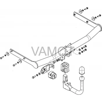 Tažné zařízení Tažné zařízení Škoda Fabia II 5D (2007 - 2014 (II)) (4476)