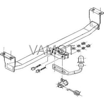 Tažné zařízení Tažné zařízení Toyota Corolla 4D (E12) (2002 - 2007 (E12)) (5403)