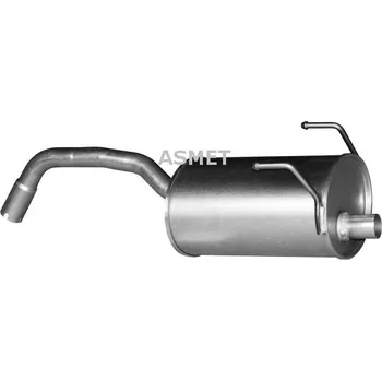Tlumič výfuku Zadní tlumič výfuku ASMET 16.059