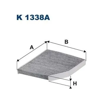 Autodíl Filtr, vzduch v interiéru FILTRON K 1338A