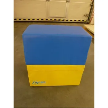 Gymnastika Švédská bedna mini 2-dílná, 60x60x30/50 cm