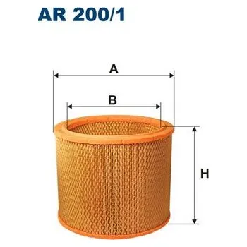 Filtr do auta Vzduchový filtr FILTRON AR 200/1