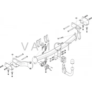 Tažné zařízení Tažné zařízení Hyundai ix55 (2008 a novější) (7897)