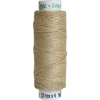 Nit Snový svět (81) Lněná nit na paličkování TEX33x4 béžová