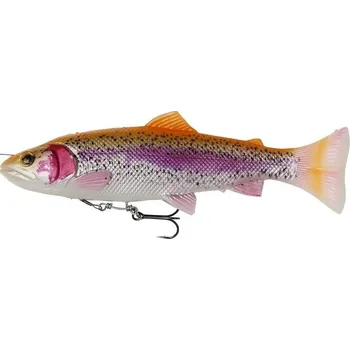 Umělá nástraha Savage Gear Pstruh Line Thru Pulse Tail Trout ALBINO TROUT 4D - 16cm
