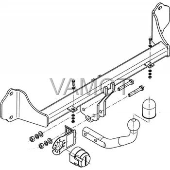 Tažné zařízení Tažné zařízení BMW 3 série Kombi (F31) (2012 a novější (F31)) (1571)