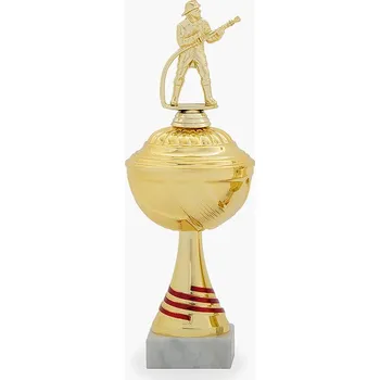 Cinkili Trofej C22000 zlatá/červená Označení: C, Výška: 29 cm, Průměr: 90 mm