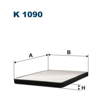 Ventilátor topení a klimatizace Filtr, vzduch v interiéru FILTRON K 1090