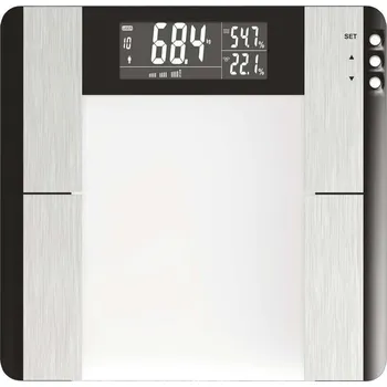 Osobní váha Váha digitální, osobní, s měřením tělesného tuku, vody a svalové hmoty, do 150 kg 605623