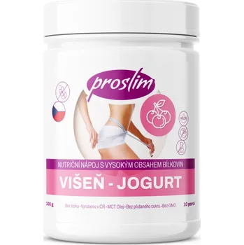 Keto dieta Proslim Proteinový koktejl - 300 g Višeň-jogurt