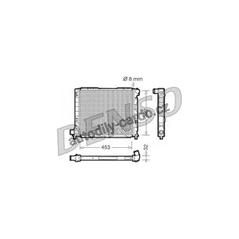 Chladič motoru Chladič motoru DENSO (DE DRM09052)