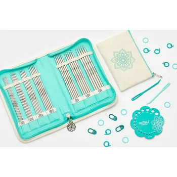 Nástroj na niť a příze Sada jehlic KnitPro Mindful Grateful set - ponožkové 15cm