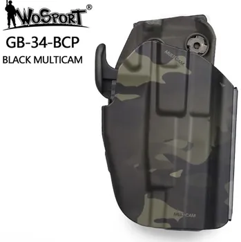 Wosport WST univerzální opaskové pouzdro GB34 pro Compact pistole, pravé - MC Black