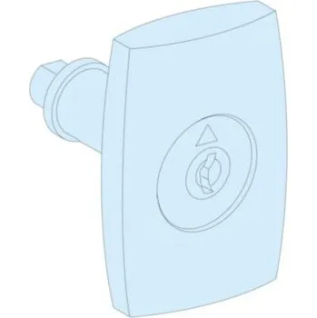 vypínač a zásuvka LVS08936 Dveřní západkový mechanismus se zámkem a 2 klíči č.405, IP55,Schneider Electric