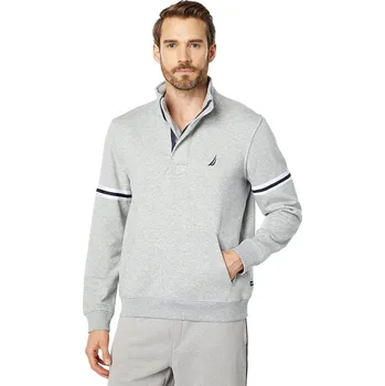 Pánská mikina NAUTICA pánská mikina Color-block šedá XL