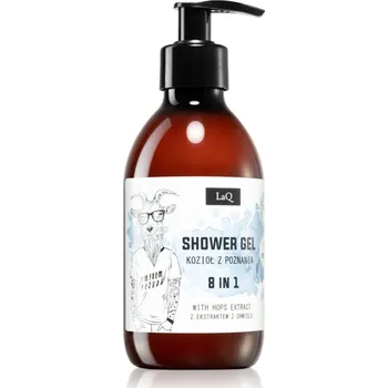 Šampon LaQ Goat From Poznaň osvěžující sprchový gel 8 v 1 s extraktem z chmelových šišek 300 ml
