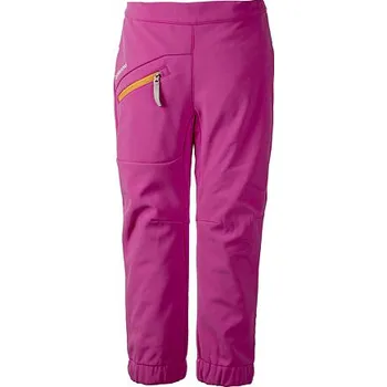 Chlapecké kalhoty Dětské softshellové kalhoty Didriksons Juvel růžové velikost 90