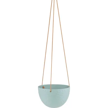 Květináč Závěsný květináč Lokai mátový, velikost 15,4x15,4x10