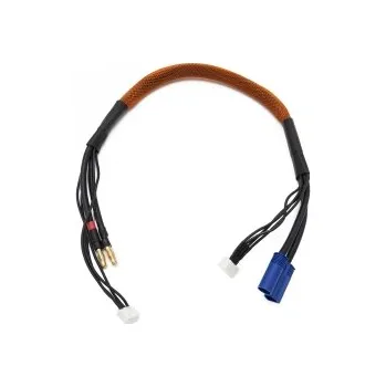 RC vybavení 3S černý nabíjecí kabel 400mm, G4/EC5