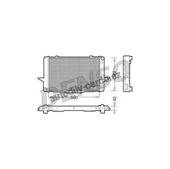 Chladič motoru Chladič motoru DENSO (DE DRM33042)