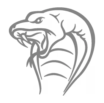 Samolepící dekorace SAMOLEPKA Cobra 008 levá (17 - šedá) NA AUTO, NÁLEPKA, FÓLIE, POLEP, TUNING, VLASTNÍ TEXT, TISK, AUTOSAMOLEPKY.cz, POLEPY, OBRÁZEK, LOGO, SAMOLEPKY