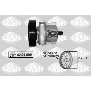 Posilovač řízení Hydraulické čerpadlo, řízení SASIC 7070016