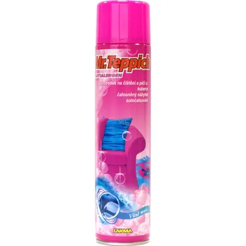 Čisticí prostředek na koerce a čalounění MR.TEPPICH - SUCHÁ PĚNA PRO ČIŠTĚNÍ KOBERCŮ A ČALOUNĚNÍ Balení: 600 ml - vůně moře