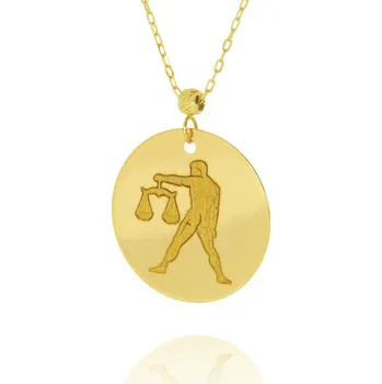 Náhrdelník Zlatý náhrdelník znamení Váhy