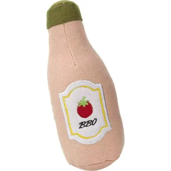 Hračka pro psa Ferribiella BBQ omáčka s pískátkem