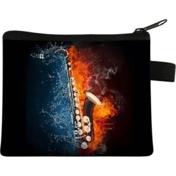 Malá peněženka se zipem - alt saxofon
