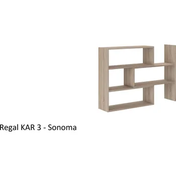 Knihovna Regál STRAKOŠ KAR 3