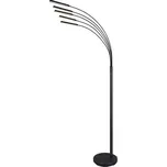 LED stojací lampa REED 5x3,5 W 5x350 lm 3000 K černá stmívatelná