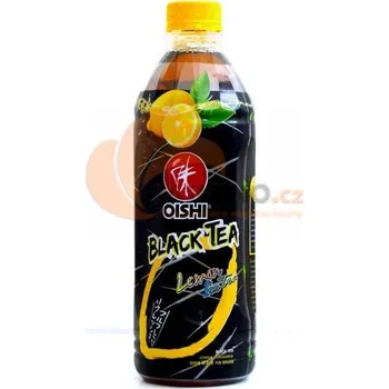 Limonáda OISHI černý čaj s citrónovou příchutí 500ml