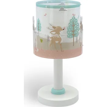 Lampička Dalber 61271 LOVING DEER - Dětská stolní lampička se zvířaty + Dárek LED žárovka (Dětská lampička s motivem zvířátek)