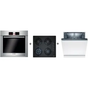 Varná deska Bosch HBG36B650 + POH6B6B10 + SMV2ITX22E