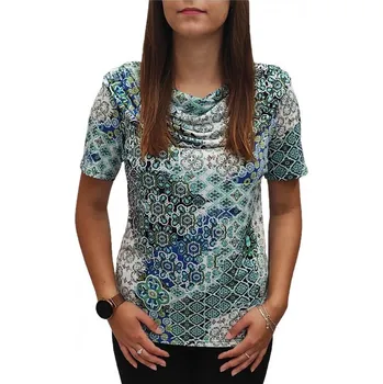 Dámská halenka Halenka Ina zelená voda Velikost Ina: 42,