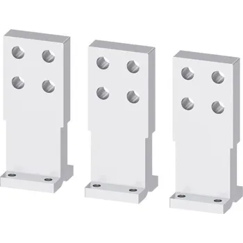 Stykač SIEMENS Připojovací sada zadní přívody - ploché, Cu pasy / kabelová oka / flexibary, 3 ks, pro odnímatelné provedení, pro 3VA15, 3VA25, 3VA26 typ 3VA9603-0QE01 3VA9603-0QE01