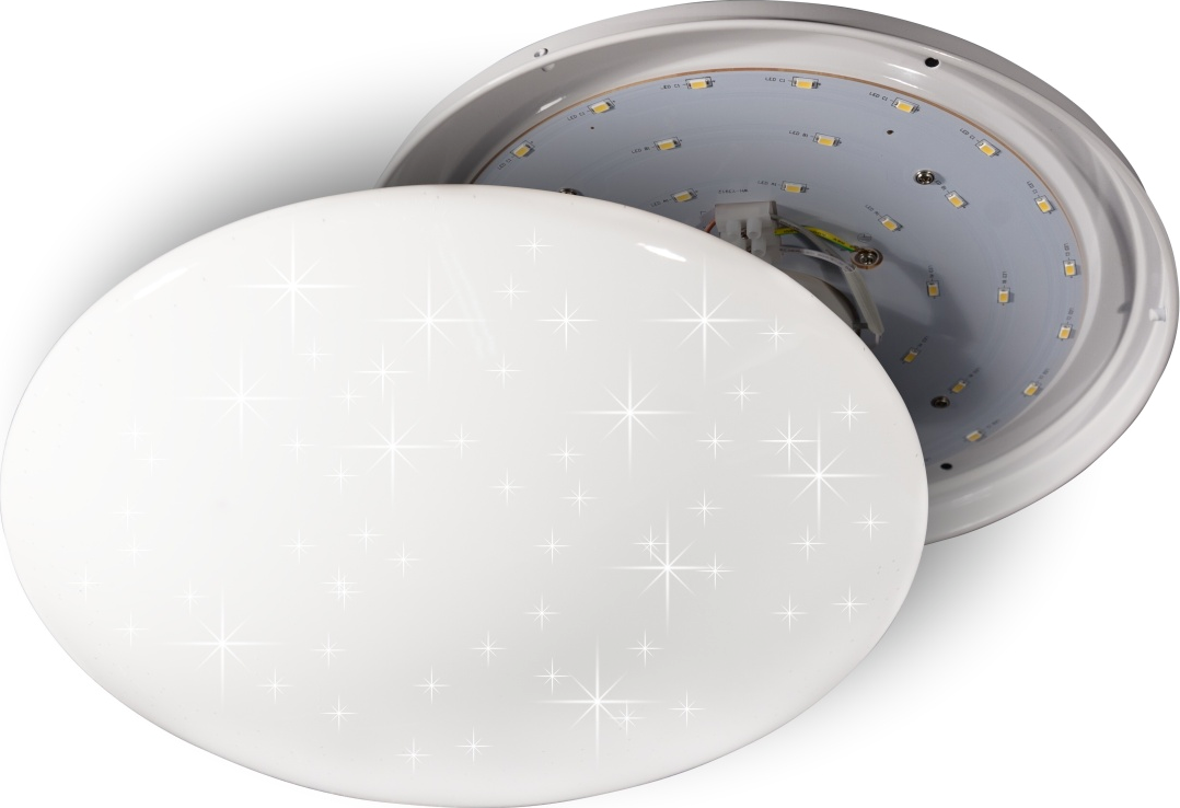 Stropní LED svítidlo 12 W, 4000 K, IP44 – Eurakles ANETA STAR LED-CL70-12W